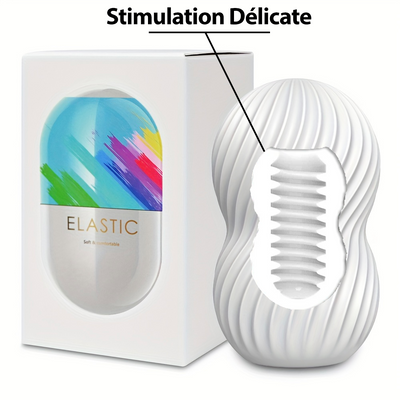 Elastic Capsule - Masturbateur Oeuf Réutilisable - 4 Modèles au choix