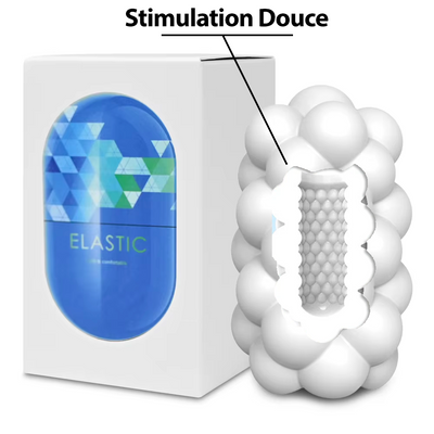 Elastic Capsule - Masturbateur Oeuf Réutilisable - 4 Modèles au choix
