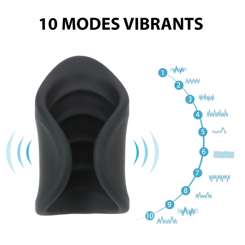 Vibro Penis Trainer Compact - 10 Modes Vibrants