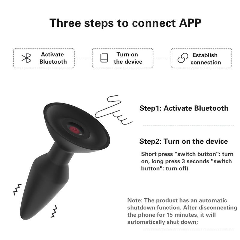 Equinoxe - Plug Anal Connecté Bluetooth / Wifi