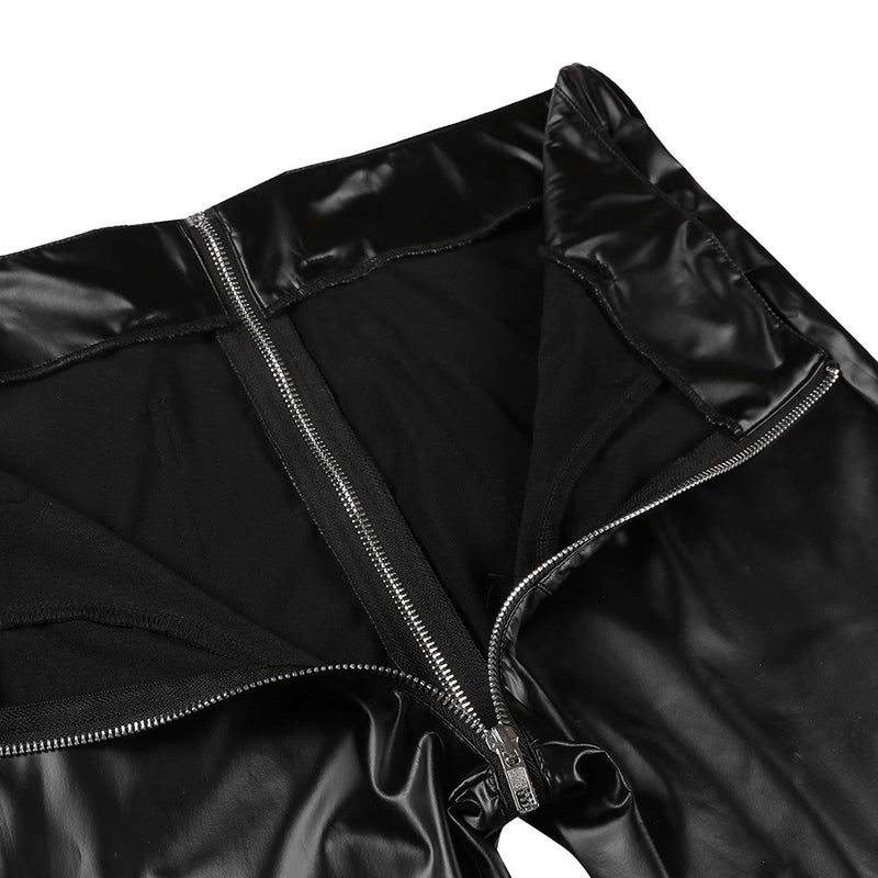 Pantalon WetLook Zip Avant & Fesses